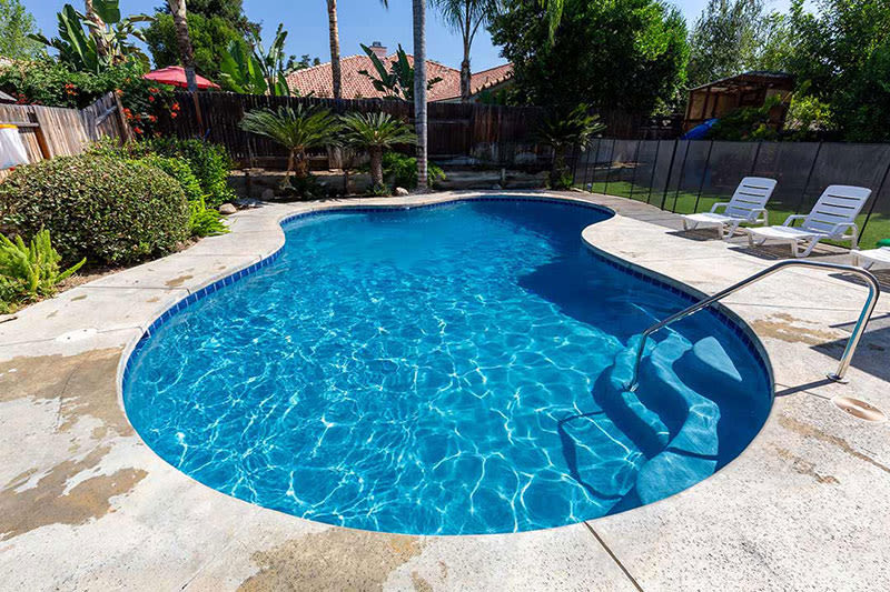 Pool with NPT StoneScapes finish